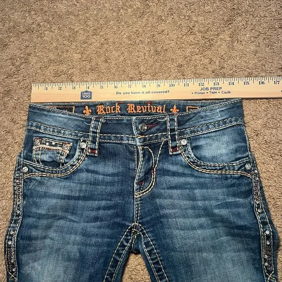 Rock Revival Women's Jeans Celinda Straight Women's Size 26 - Picture 7 of 8